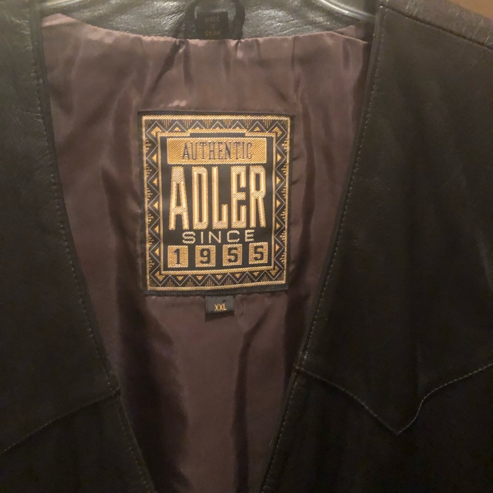 Men’s leather vest
